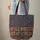 Folk Art Floral Bookshelf Personalized Name Wreath Home Decor Gift for Book Lover Quilted Tote Bag - 6
