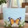 Vibrant Butterfly White Daisy Sky Clouds Foliage - Nature Lover Gift Quilted Tote Bag - 1