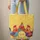 Cheerful Patchwork Chickens Personalized Name - Farmhouse Everyday Carry Gift Quilted Tote Bag - 6