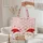 Felt Santa Claus Figures Wooden Sign Christmas Holiday Gift Stars and Berries Quilted Tote Bag - 5