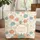 Three Ornate Pumpkins Floral Wreath Personal Name - Autumn Harvest Gift Quilted Tote Bag - 1