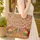 Felt Turkeys Autumn Leaves Berries Wooden Sign Thanksgiving Fall Harvest Gift Quilted Tote Bag - 4