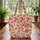 Felt Bunny Bear Fox Pom-Poms Floral Wreath - Personalized Everyday Gift for Kids Quilted Tote Bag - 3