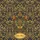 Ornate Cat Face Swirling Gold Botanical Leaves - Cat Lover Everyday Gift Quilted Tote Bag - 7