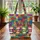 Colorful Cartoon Donkeys - Children's Storybook Gift for Kids Quilted Tote Bag - 3