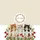 Personalized Three Kittens Picket Fence Garden Floral Wreath - Cat Lover Gift Quilted Tote Bag - 7