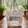 Retro Sunglasses Cats Botanical Floral Wreath - Everyday Tote Cat Lover Gift Quilted Tote Bag - 3