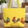 Farmhouse Folk Art Chickens Roosters Personalized Name - Everyday Gift Quilted Tote Bag - 1