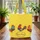 Farmhouse Folk Art Chickens Roosters Personalized Name - Everyday Gift Quilted Tote Bag - 3