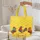 Farmhouse Folk Art Chickens Roosters Personalized Name - Everyday Gift Quilted Tote Bag - 5