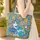 Personalized Long Tail Oval Medallion Cat - Everyday Tote Gift for Cat Lover Quilted Tote Bag - 4