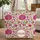 Personalized Indian Floral Chrysanthemum Medallion - Everyday Carry Accessory Quilted Tote Bag - 1