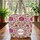 Personalized Indian Floral Chrysanthemum Medallion - Everyday Carry Accessory Quilted Tote Bag - 3
