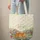 Orange Tabby Cat Cottage Garden Storybook Floral Wreath - Everyday Carry Gift Quilted Tote Bag - 6