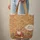 Red Fox Botanical Floral Name - Autumn Wildlife Decor Gift Quilted Tote Bag - 6