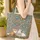Fox Rabbit Bluebird Autumn Foliage Woodland Animals - Nature Lover Everyday Tote Quilted Tote Bag - 4