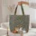 Fox Rabbit Bluebird Autumn Foliage Woodland Animals - Nature Lover Everyday Tote Quilted Tote Bag - 5