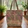 Giraffe Leopard Tropical Jungle Foliage Safari Animals - Wildlife Lover Gift Quilted Tote Bag - 3
