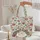 Exotic Birds Songbirds Floral Wreath Personalized Name - Personalized Gift Quilted Tote Bag - 5