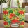 Tropical Botanical Flowers Leaves Floral Wreath - Everyday Carry Quilted Tote Bag - 1