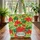 Tropical Botanical Flowers Leaves Floral Wreath - Everyday Carry Quilted Tote Bag - 3