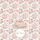 Pink Roses Strawberries Floral Wreath Your Name - Everyday Gift Quilted Tote Bag - 7
