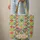 Butterfly Floral Wreath Geometric Patchwork - Nature Lover Gift Quilted Tote Bag - 6