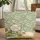 Adorable Sheep Wildflower Clover Field - Storybook Nature Lover Gift Quilted Tote Bag - 1