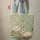 Adorable Sheep Wildflower Clover Field - Storybook Nature Lover Gift Quilted Tote Bag - 6