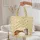 Personalized Name Barn Silo Wildflowers Sunrise - Farmhouse Decor Gift Quilted Tote Bag - 5