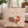 Intricate Floral Rooster Personalized Gift - Farmhouse Home Decor Quilted Tote Bag - 1