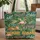 Leopard Flamingo Zebra Tropical Jungle Foliage Wildlife Lover Gift Quilted Tote Bag - 1