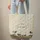 Fluffy Sheep Green Hills Floral Sprigs - New Baby Shower Gift Personalized with Name Quilted Tote Bag - 6