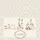 Your Name Felt Bunnies Floral Wreath Daisy Polka Dot - Everyday Carry Gift Quilted Tote Bag - 7