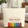Rainbow Crayons - Back to School Art Supplies Gift for Young Students & Teachers Quilted Tote Bag - 1
