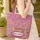 Majestic Tiger Indian Floral Tulips Personalized Name - Botanical Wildlife Gift Quilted Tote Bag - 4