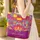 Indian Medallion Lotus Paisley Floral Patchwork - Everyday Boho Lifestyle Quilted Tote Bag - 4