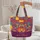 Indian Medallion Lotus Paisley Floral Patchwork - Everyday Boho Lifestyle Quilted Tote Bag - 5