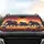 African Elephants Sunset Savanna Landscape - Wildlife Nature Safari Adventure Gift Car Sunshade - 4