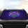 Purple Lotus Amethyst Heart Vine Gemstone Accents - Vehicle Interior Accessory Car Sunshade - 4
