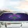 Purple Lotus Amethyst Heart Vine Gemstone Accents - Vehicle Interior Accessory Car Sunshade - 5