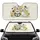 Dalmatian Puppies Steering Wheel Road Paw Prints Car Decor - Pet Lover Gift Car Sunshade - 1