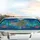 Intricate Sea Turtle Coral Kelp - Ocean Life Decor Gift for Wildlife Lover Car Sunshade - 5