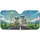 Smiling Skeletons Steering Wheel Road Trip - Travel Adventure Essentials Gift Car Sunshade - 3