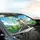 Smiling Skeletons Steering Wheel Road Trip - Travel Adventure Essentials Gift Car Sunshade - 6