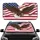 Bald Eagle American Flag Majestic Flight - Independence Day Gift for Proud Americans Car Sunshade - 1
