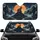 Majestic Brown Bear Howl Full Moon Mountain Range - Wildlife Lover Gift Car Sunshade - 1