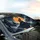 Majestic Brown Bear Howl Full Moon Mountain Range - Wildlife Lover Gift Car Sunshade - 6