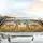 Expressive Giraffes Straw Hat Spectacles Savannah Landscape - Giraffe Lover Gift Car Sunshade - 5