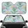 Repeating Tulips Star Blossoms Dense Garden Floral - Garden Lover Gift Car Sunshade - 1